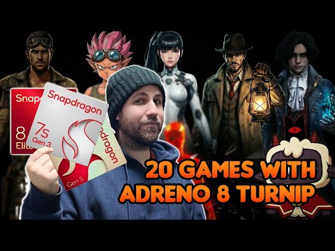 20 Games working with Turnip on Adreno 8 series - Winlator Ludashi