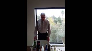 Michael Loubser greetings to Mr Masumoto