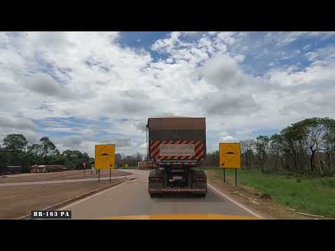 BR-163. De: Novo Progresso-PA/Para: Guarantã do Norte-MT. Vídeo 07 de 08.