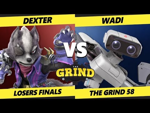 Smash Ultimate Tournament - Dexter (Wolf) Vs. WaDi (Rob) The Grind 58 Losers Finals