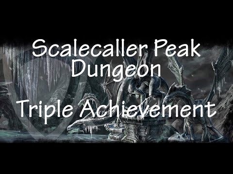 Scalecaller Peak Triple Achievement - Templar Healer - Elder Scrolls Online