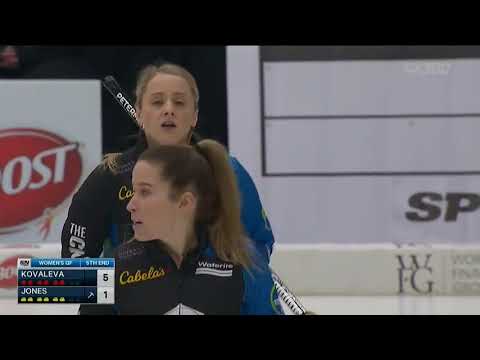 Kovaleva up 4 vs Jones, Galina Arsenkina double peels staggered center guards #peelofshame