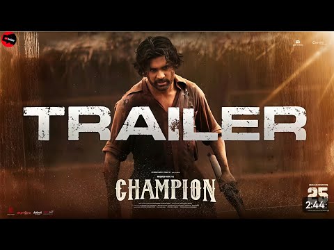 Champion Official l TRAILER l Roshan l Anaswara Rajan l Pradeep l #champion #roshan 