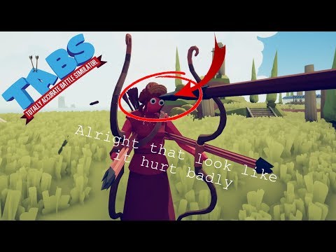 TABS | God Small Army Vs 5 Red Jade 2 Monks 4 Samurai And Every Units (Same Price)