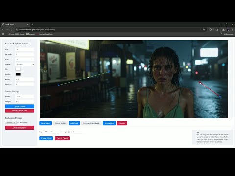 Spline Path Control Video