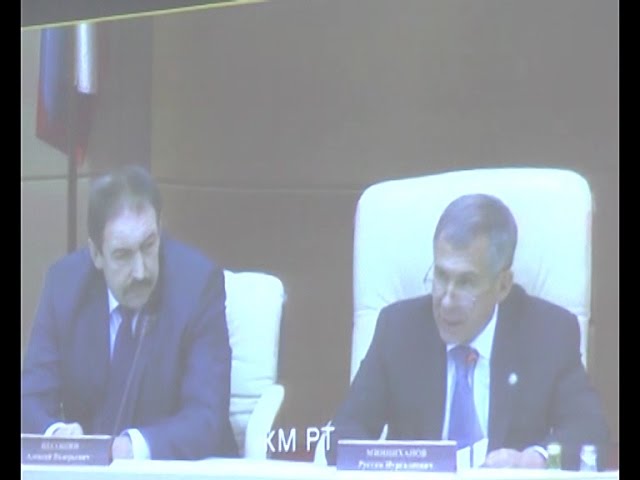 Президент РТ Рустам Минниханов:   «Мы не должны ждать помощи в антикризисной борьбе, нам нужно работать самим»