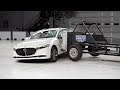 2019 Mazda 3 sedan side IIHS crash test