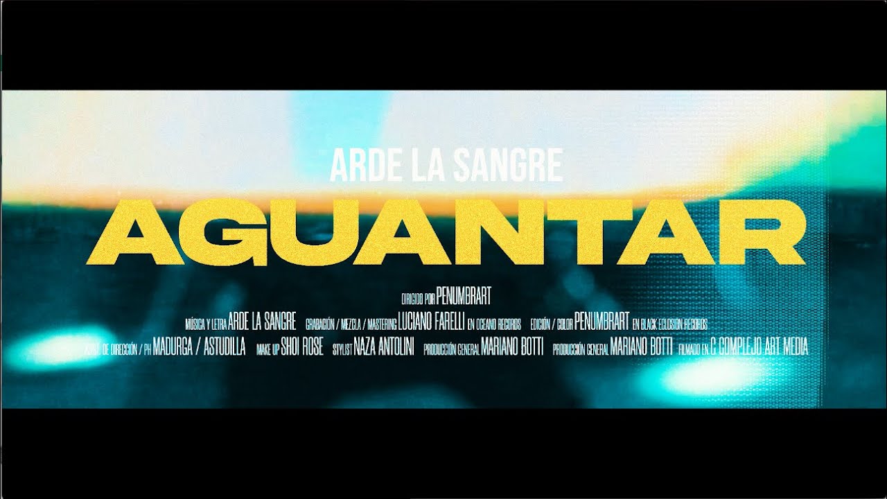 La banda de los  ex carajo  (Arde La Sangre) nos adelanta su nuevo EP con "Aguantar"