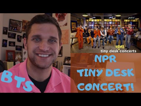 Actor and Filmmaker REACTION to BTS NPR TINY DESK CONCERT!