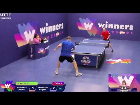 WINners CUP table 1  11.01  Kuzmenko Dmitrii - Panchenko Bogdan  12:30