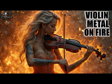 🔥🔥 V4 VIOLIN + METAL + PIANO + BASS -  On Fire Theme Music (Cinematic IA Instrumental)