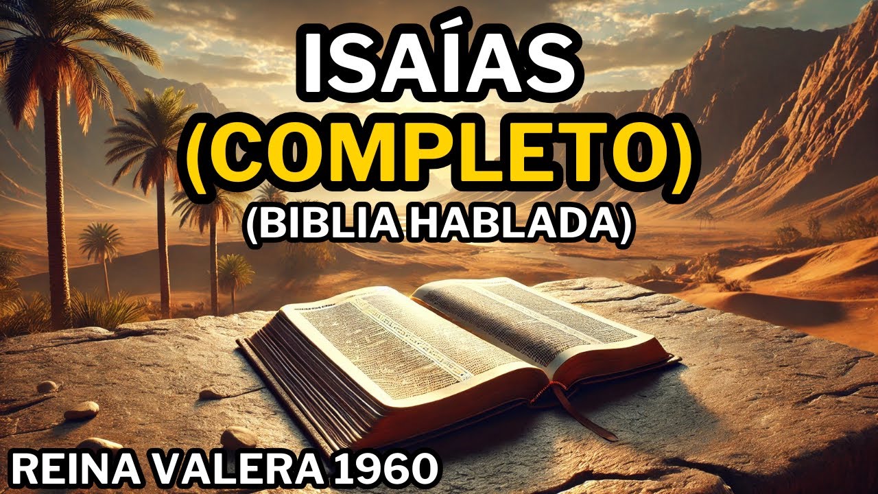 Libro de Isaías (COMPLETO)| REINA VALERA 1960 | Biblia Hablada 📖  Biblia en Audío