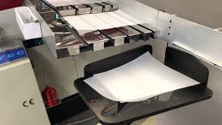 Setmaster Collator Handling Mixed Stocks: Card, Tissue & Off-Silver Card! | Setmaster Collators