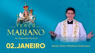 Download lagu Sexta-Feira: Mistérios Dolorosos | 02/02/26 | Terço Mariano com @PadreManzottiOficial​ mp3