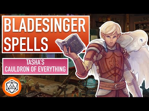 What Bladesinger Spells Should You Take? | Tasha's Cauldron of Everything Melee Wizard Subclass