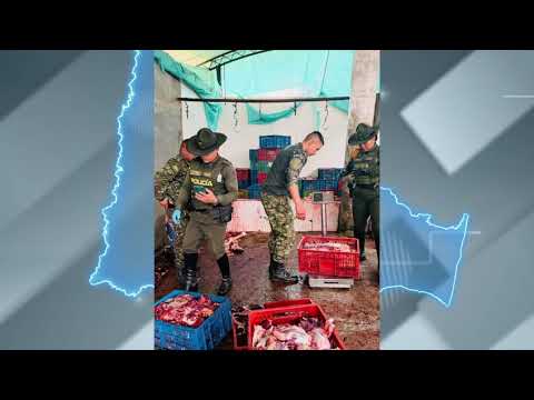 Descubren planta clandestina de sacrificio de Caballos en Cundinamarca