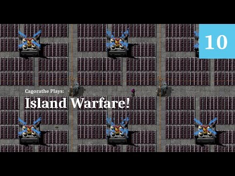 Mod Factorio - Island Warfare! - 10 - Power & Everything Alien - Resurfacing Required...