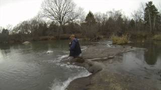 preview picture of video 'Blue River Oklahoma trout preview of new video'