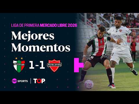 Compacto TOP | ⚪🟢🔴 Palestino 1 - 1 🔴👹 Ñublense | Liga de Primera Mercado Libre 2026 - Fecha 1