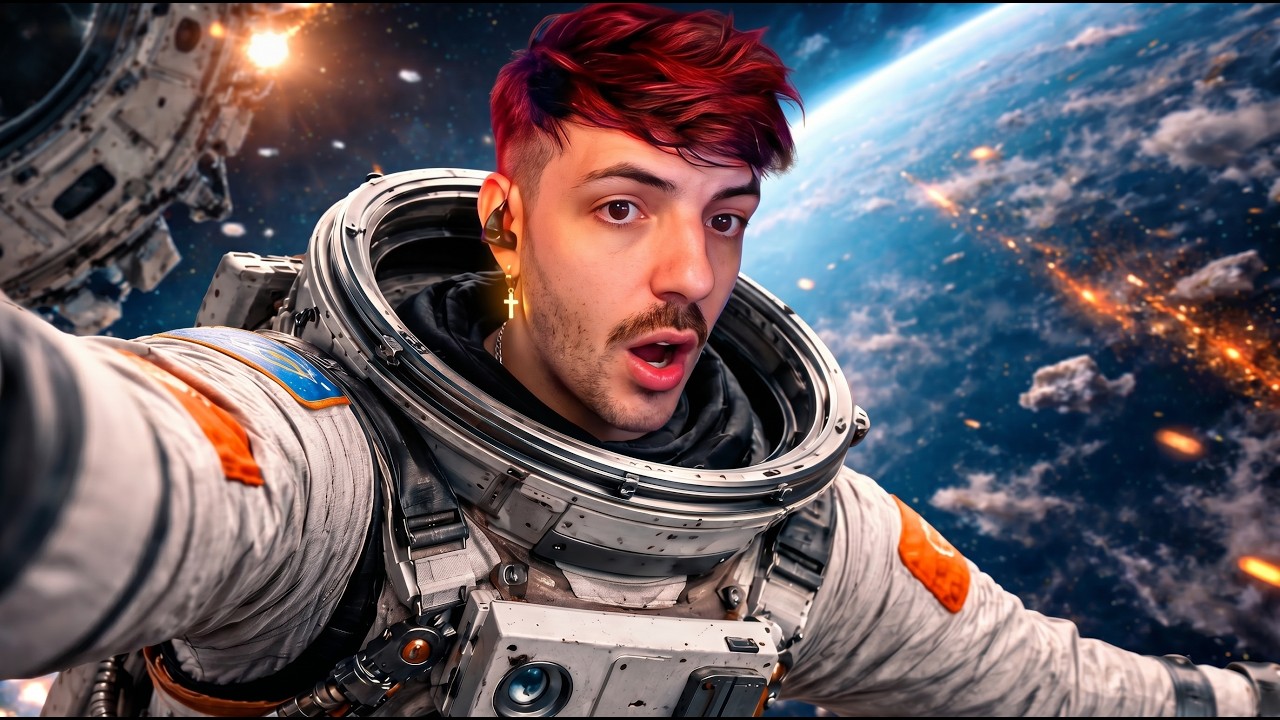 NOS VAMOS al ESPACIO 🚀🔥 + REACCIÓN  de Laxxuz al PEZ MAE 😂