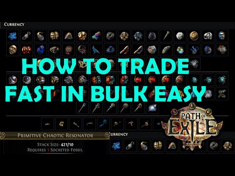 PoE Currency Tips How To Buy And Sell In Bulk