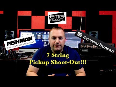 Fishman Fluence Modern VS EMG 707 VS Seymour Duncan Nazgul