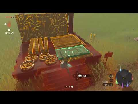 The Legend of Zelda: Tears of the Kingdom - Kingdom of Hyrule: Ultrahand a Vehicle and Fuse Claymore