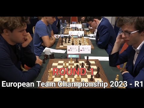 Magnus Carlsen (2829) vs Jergus Pechac (2580) || European Team Championship 2023 - R1