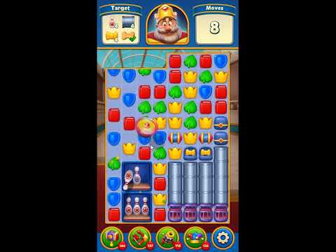 Royal Match Level 3096 - NO BOOSTERS GAMEPLAY 👑 | SKILLGAMING ✔️