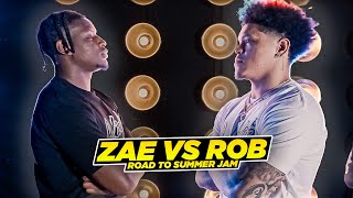 Rob vs Zae... The BIGGEST 1v1 Game In YouTube Basketball HISTORY | Road To Summer Jam