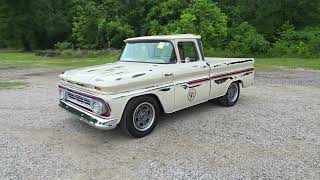 1962 Chevrolet C10 Pickup Walk Around and Drive Away