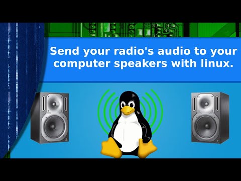 Ham Radio and Linux - Loop your connected radio's audio to your computers speakers with pulse audio.