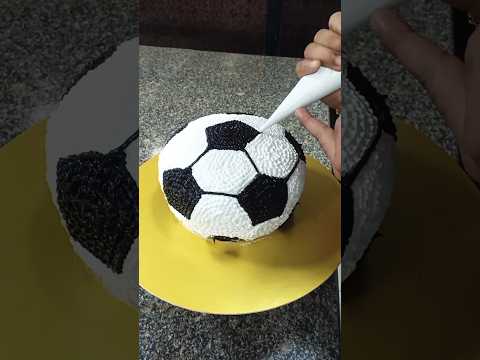 football cake design #shorts #football #cake #design #viral