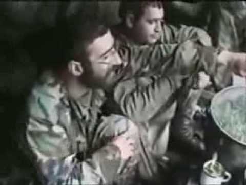 Armenian Fedayin Eating Grass During Nagorno-Karabakh War