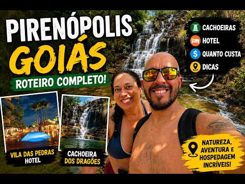 🌿 PIRENÓPOLIS, GOIÁS: CACHOEIRA DOS DRAGÕES + VILA DAS PEDRAS!