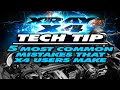 XRAY X4 Tech Tip 5 Most Common Mistakes That X4 Users Make