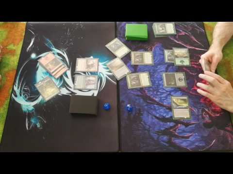 MtG Red/Green Exert vs Black/Green delirium