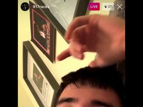 Rapper 917Rackz disses MaxThaDemon on Live