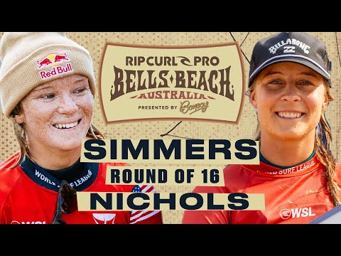 Caitlin Simmers vs Isabella Nichols | Rip Curl Pro Bells Beach 2024  -  Round of 16