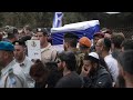 Funeral for member of hit Netflix series 'Fauda' killed in Gaza fighting | AFP