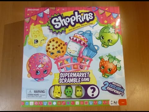 Shopkins Supermarket Scramble Game Review