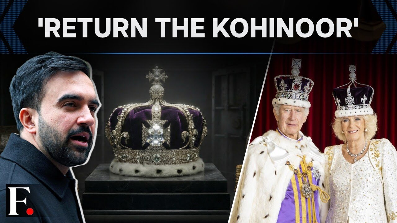Mamdani Rekindles Kohinoor Debate, Encourages King Charles To Return It