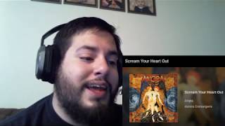 Angra - Scream Your Heart Out REACTION!!