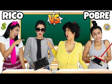 RICO VS POBRE NA ESCOLA #06 A REUNIÃO DE PAIS