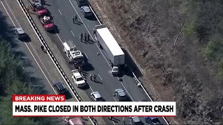 Crash in Palmer closes both sides of Mass. Pike