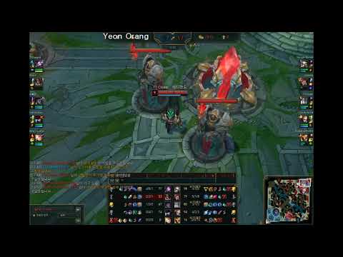 [LOL] T1 클로저 미드 갈리오 플레이 /4Kill 5Assist(KOR Solo Queue T1 Clozer Mid Galio)