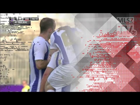 Pauljevic Branko gólja az Újpest FC - Vasas FC mérkőzésen