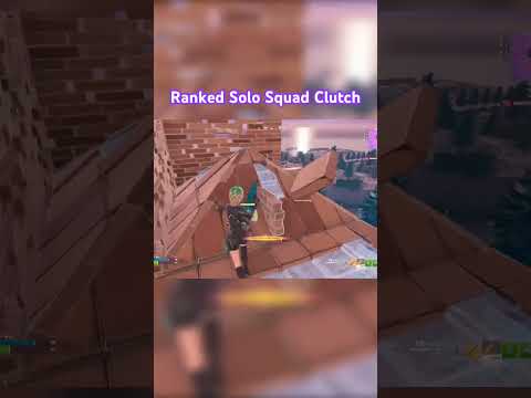 Ranked Squads Clutch #fortnite #youtubeshorts #gaming #shorts
