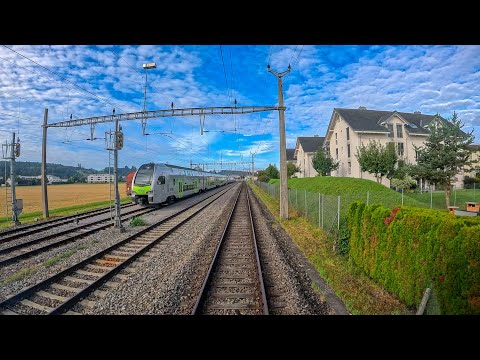 🚆 CABRIDE 🚆 S35 Lyss - Kerzers / RABe 525 Nina