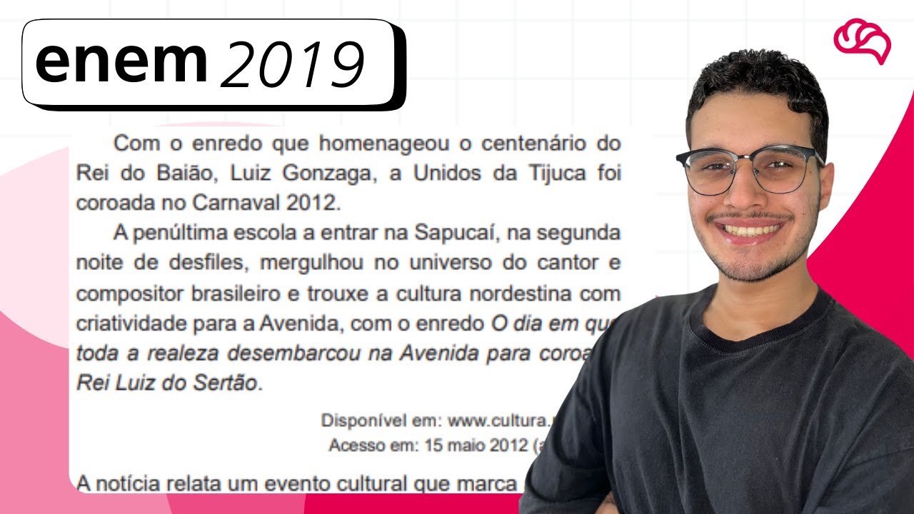 Resolução em Vídeo — Questão 25 ENEM 2019